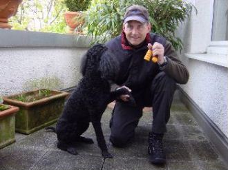 Stefan mit Hanka